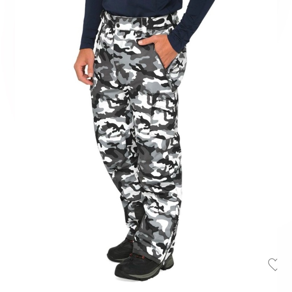 Arctix men’s Black and Gray Camouflage Pants 36/38 length 30 (short)